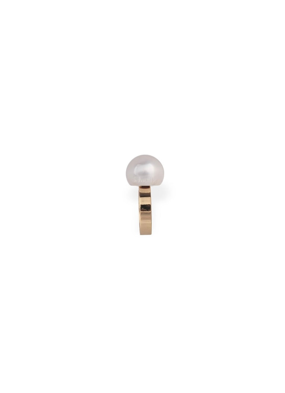 Antura Mini Balloon Ring - White Pearly