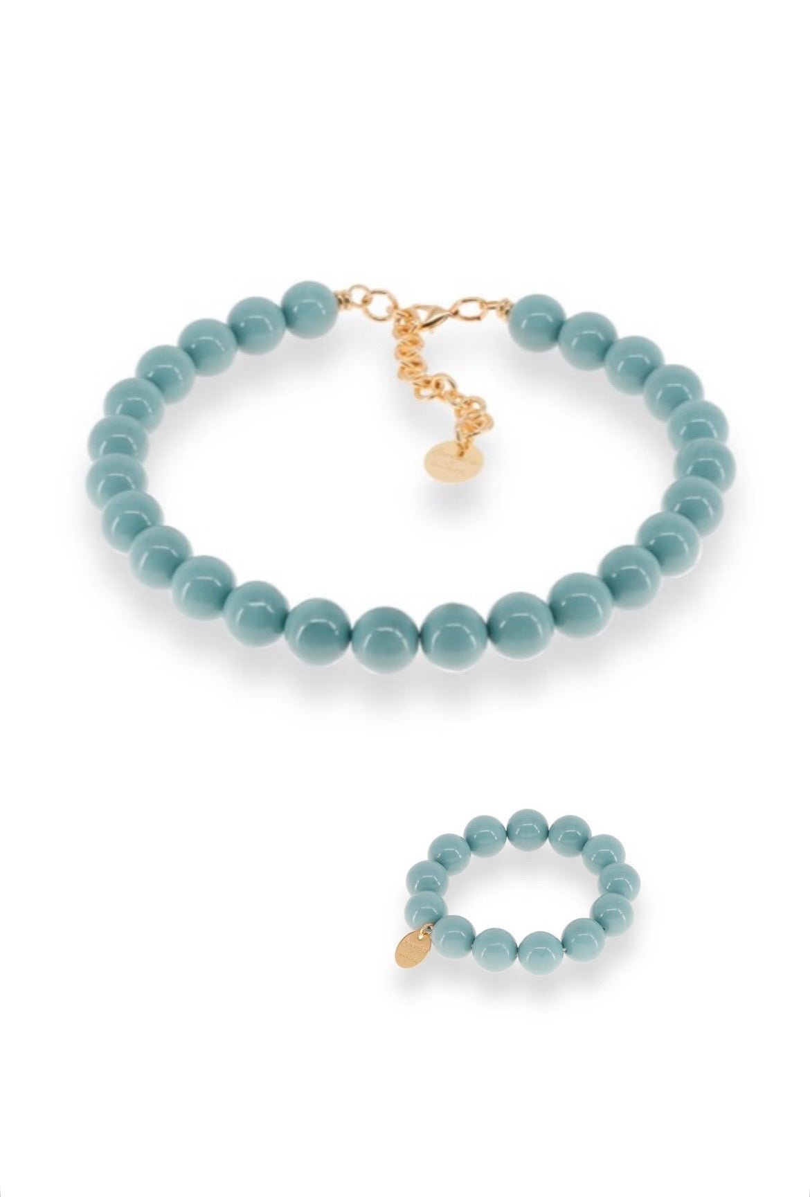Antura Seventy M-16 Necklace and Bracelet Set