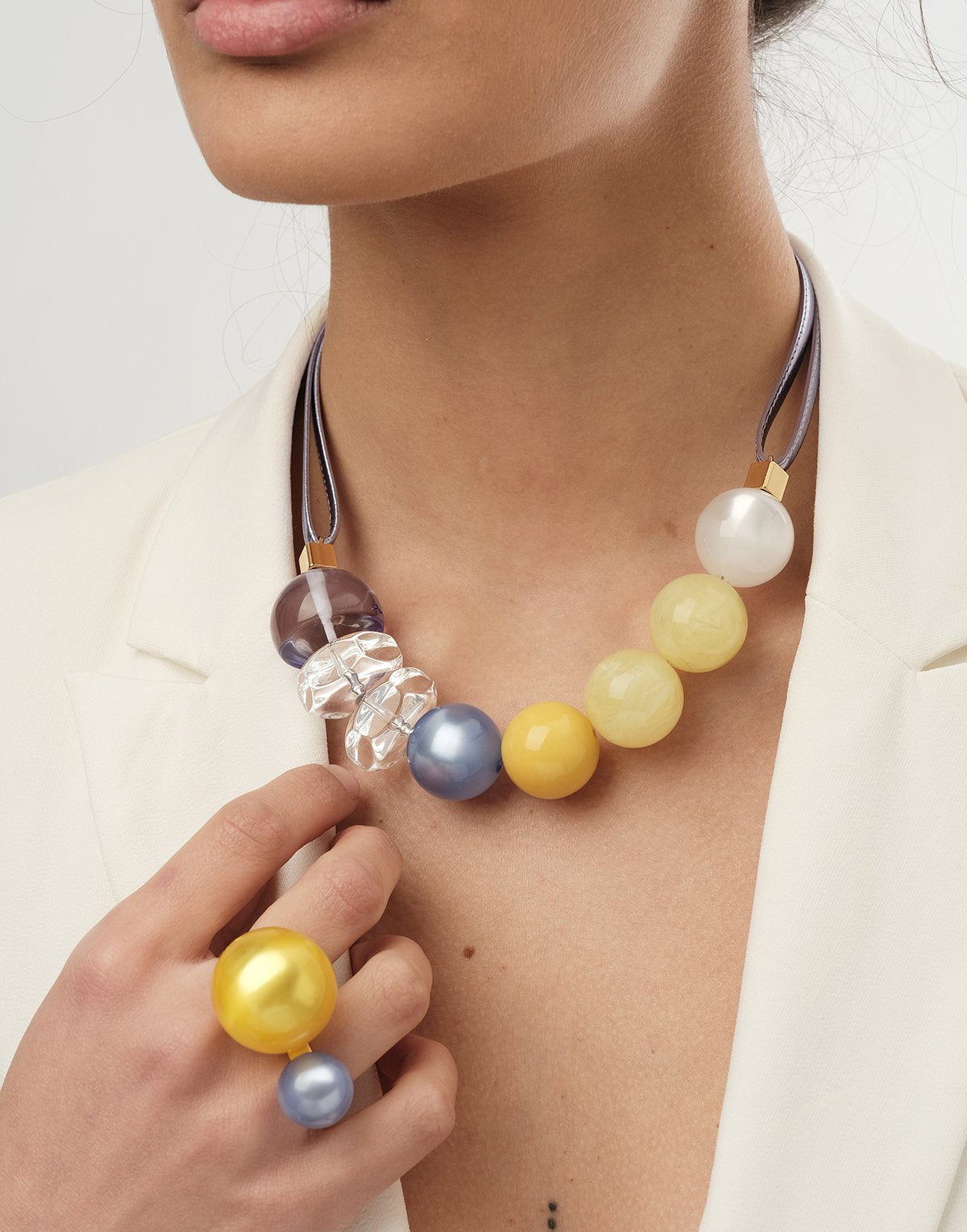 Antura Leather Beyond-Seventy Necklace