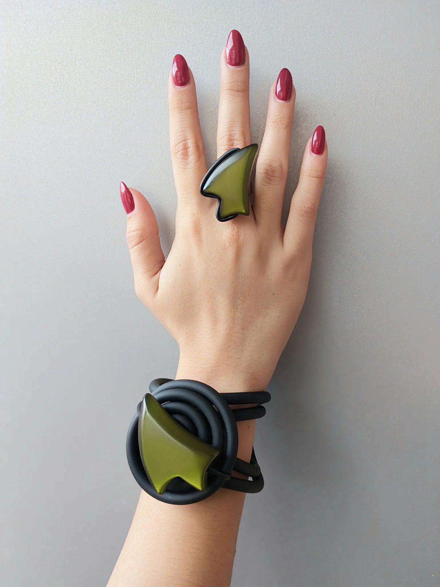 EM Flash Verde Bracelet Set
