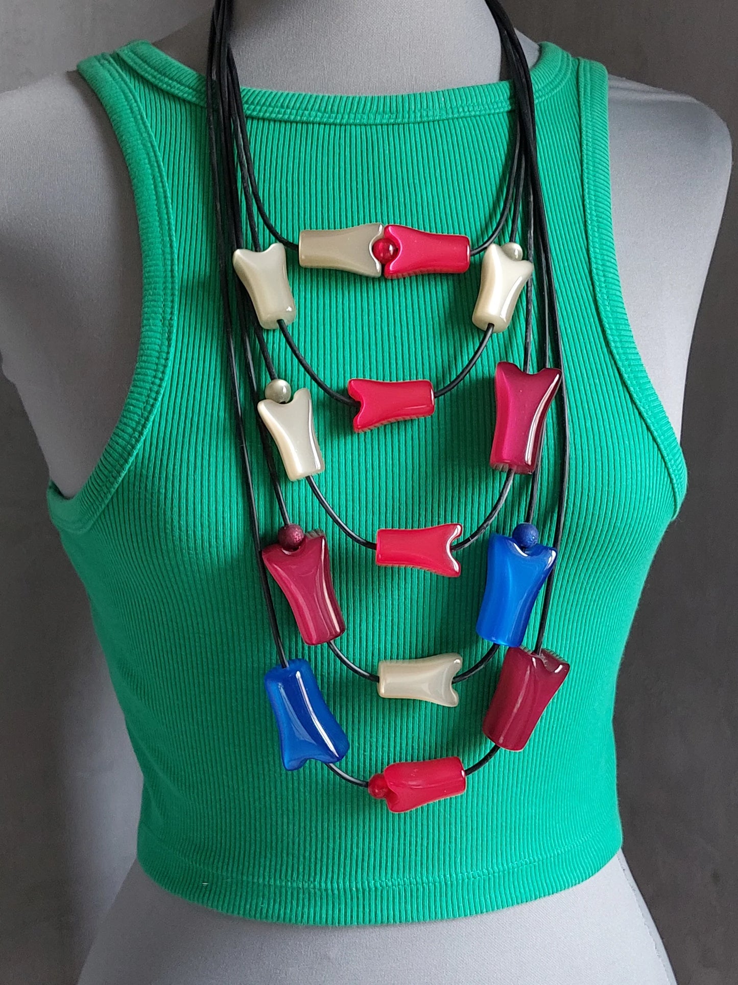 EM Noodle Puzzle Necklace