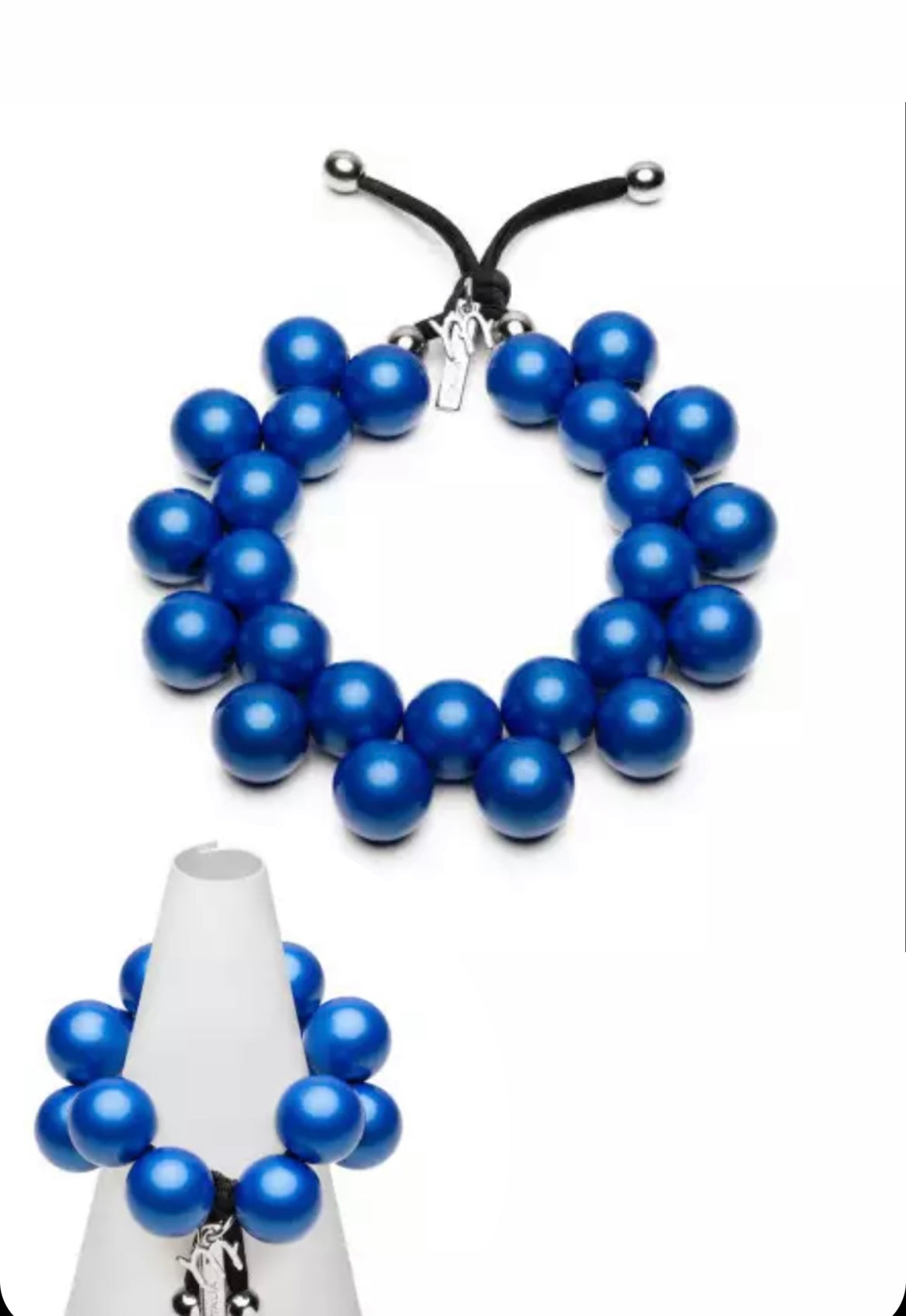 Ballsmania Metallic Matte Necklace Set