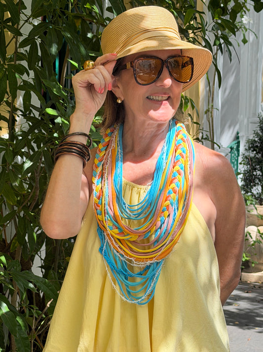 TINA Textile Necklace