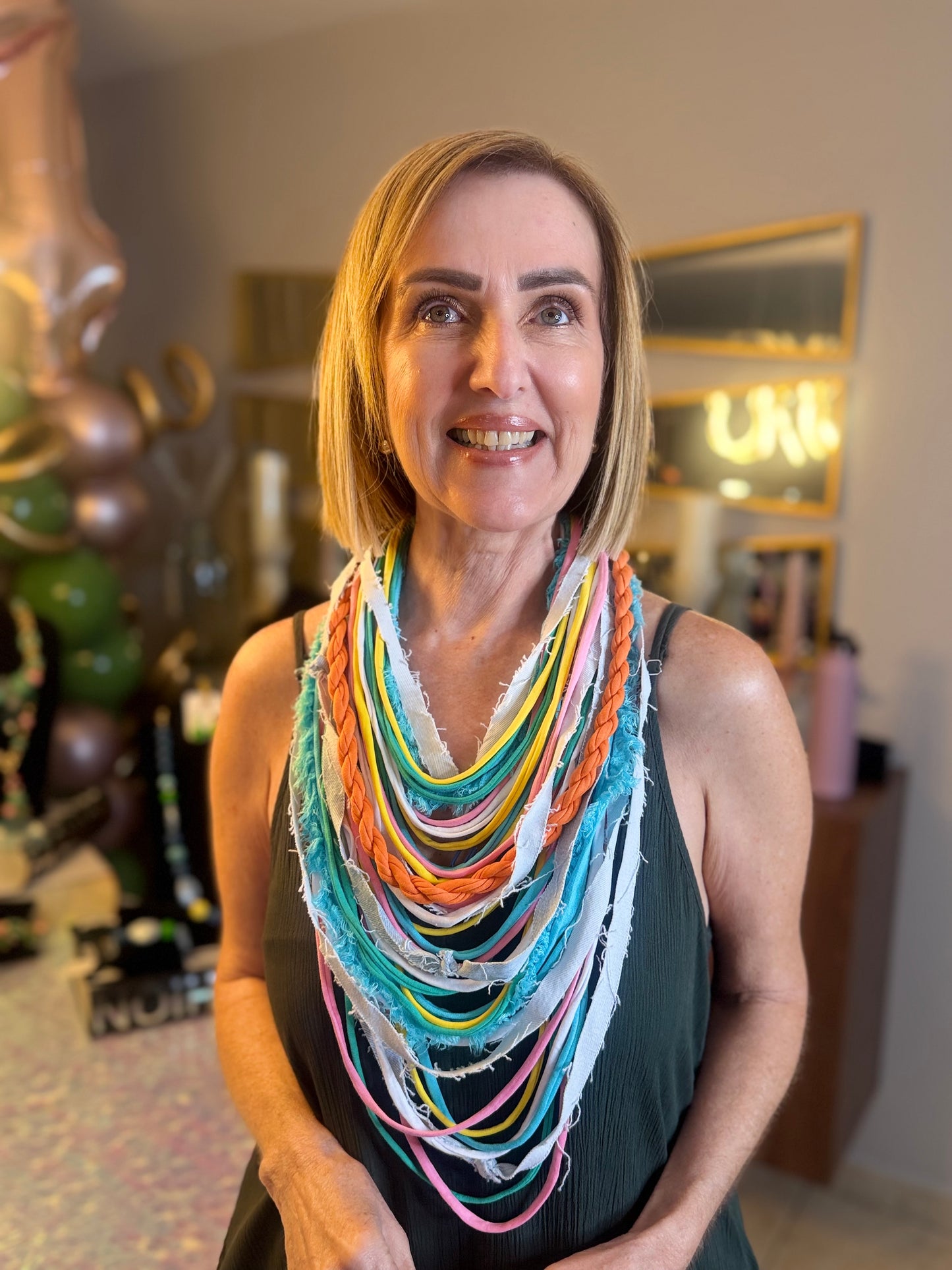 TINA Textile Necklace