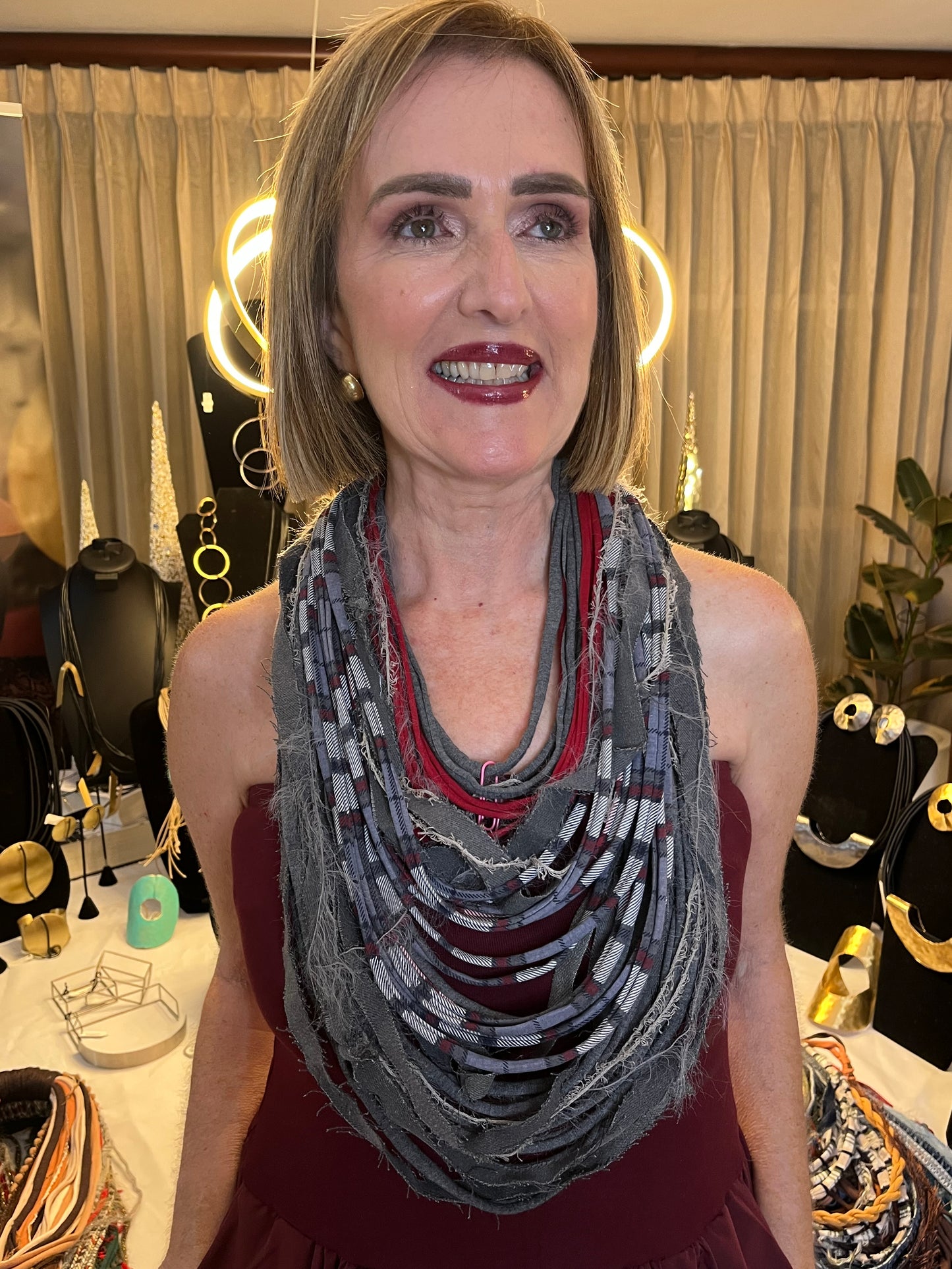 TINA Textile Necklace