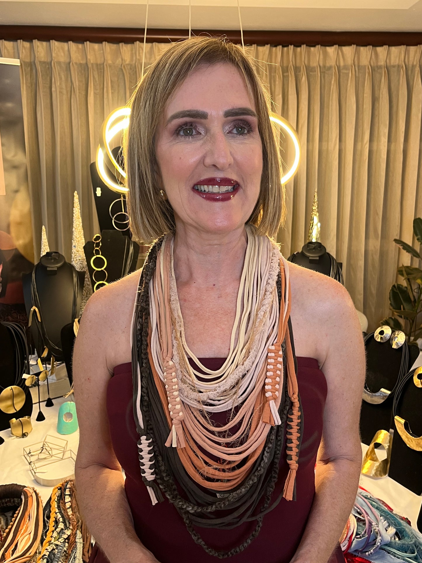 TINA Textile Necklace