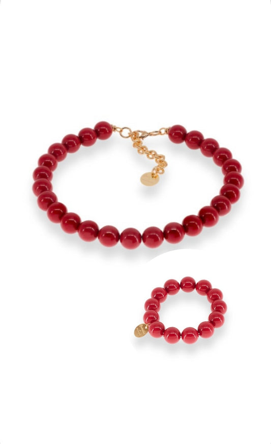 Antura Seventy M-16 Necklace and Bracelet Set