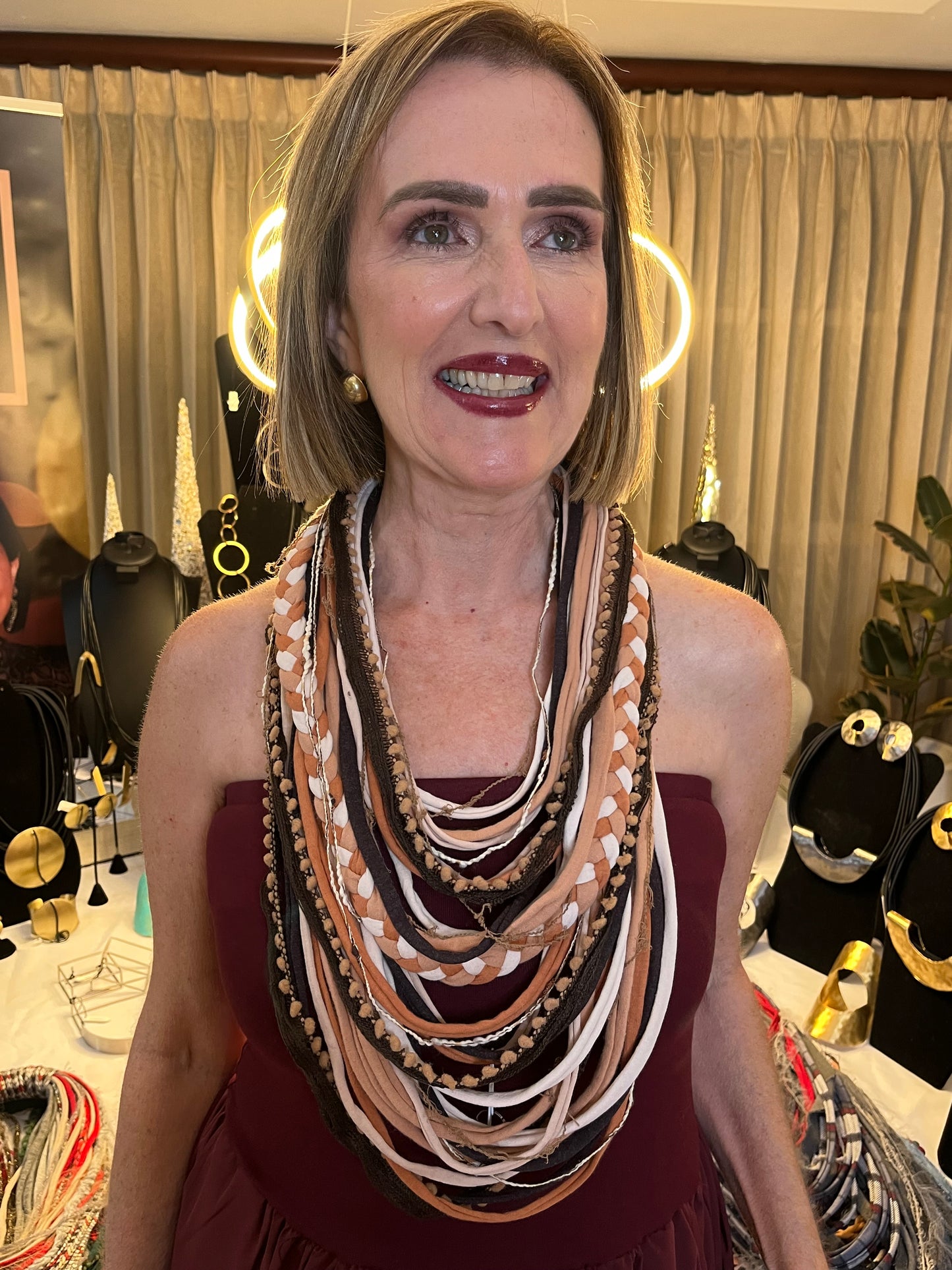 TINA Textile Necklace