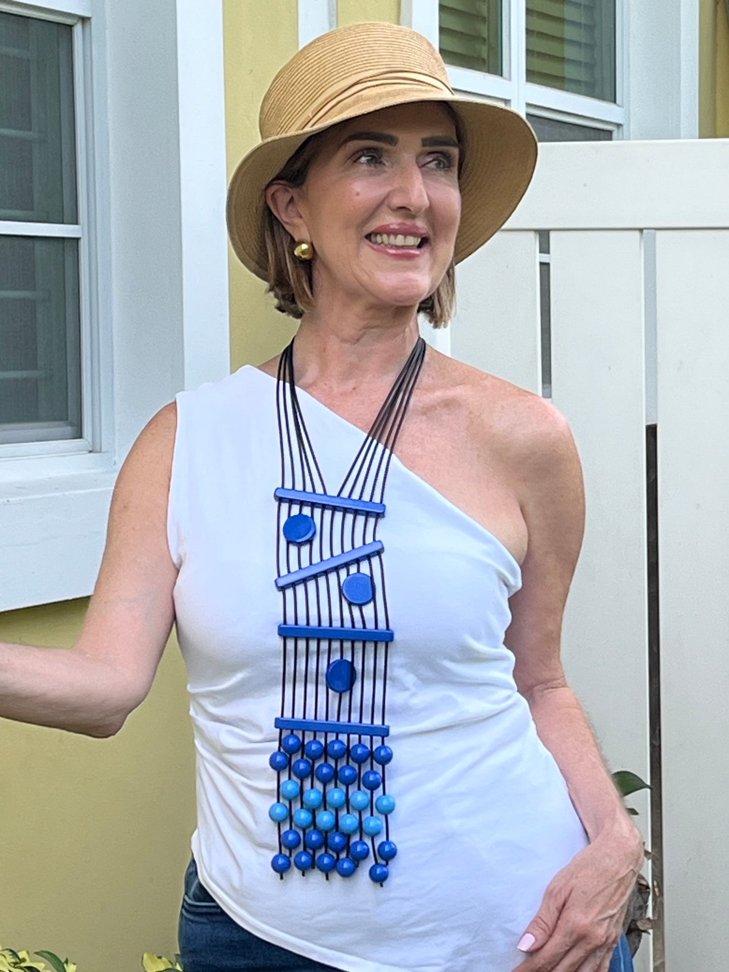 EM Nippon Blue Celeste Necklace