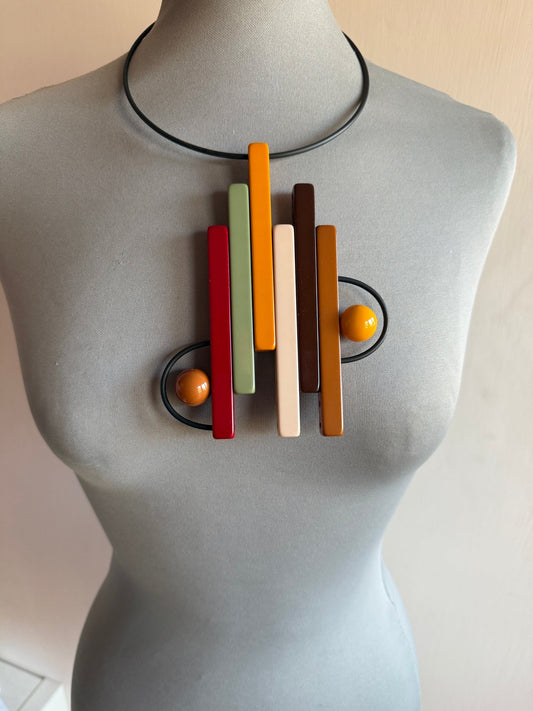 EM Bi Line Winter Necklace