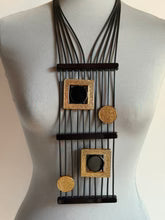 EM Gold And Black Pica Necklace