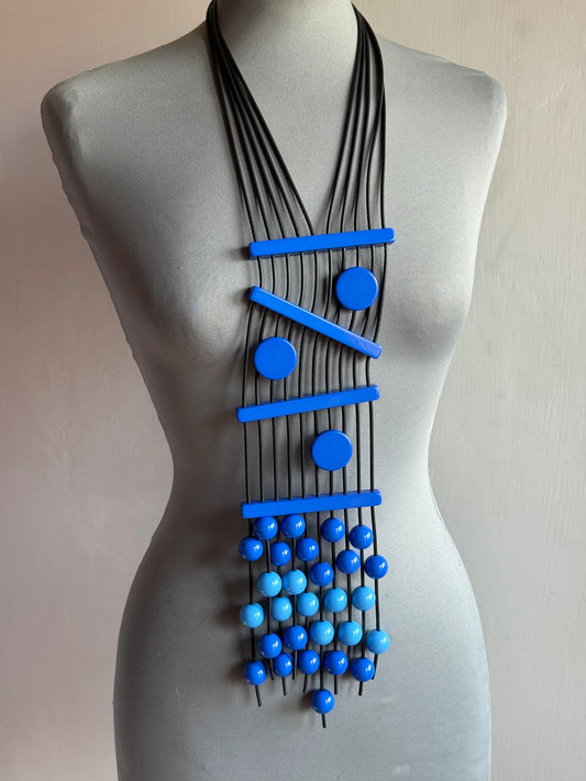 EM Nippon Blue Celeste Necklace