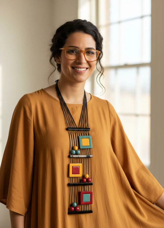 EM Record Multicolor Necklace