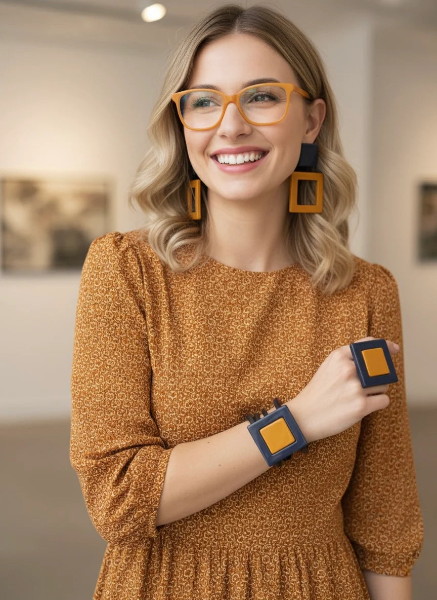 EM Parure Cuadro Bracelet Set