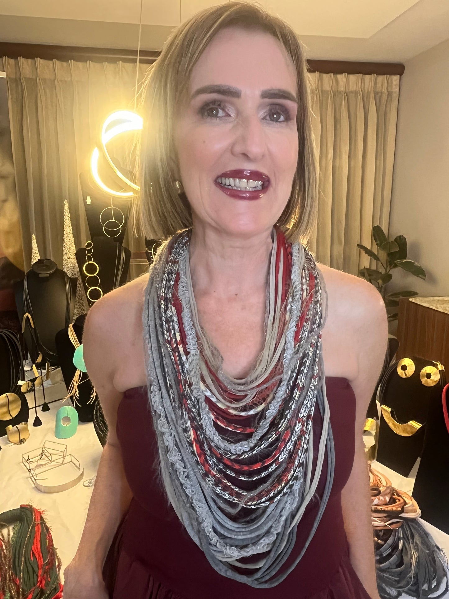 TINA Textile Necklace