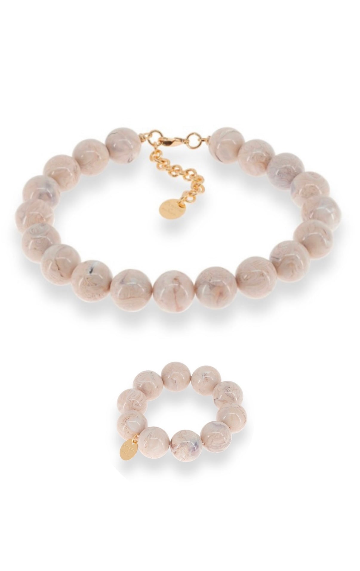 Antura Seventy M22 Necklace and Bracelet Set